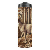 Bouteilles Isothermes Cerf Majestic dans la forêt de Serene (Devant)