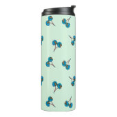Bouteilles Isothermes Cerise bleue (Tourné sur la gauche)