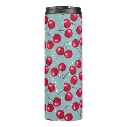 Bouteilles Isothermes Cerise d'hiver. (Dos)