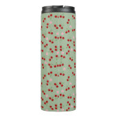 Bouteilles Isothermes Cerises Et Fleurs (Dos)