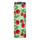 Bouteilles Isothermes Cerises rouges partout sur Motif personnalisé (Dos)