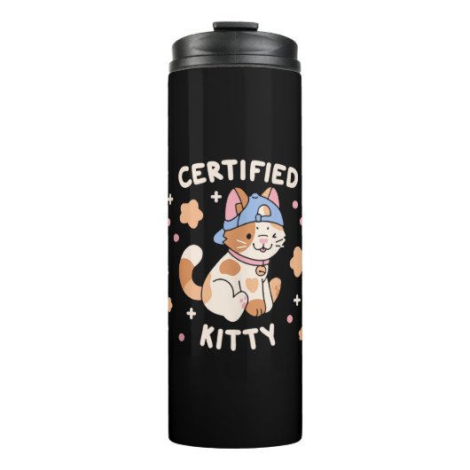 Bouteilles Isothermes Certifié Kitty Cat Lover (Devant)