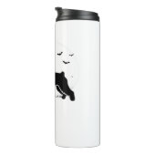 Bouteilles Isothermes Cesky Terrier Chien - Classes Silhouette de la lun (Tourné sur la droite)