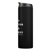 Bouteilles Isothermes "C'est maintenant l'hiver de notre mécontentement" (Tourné sur la droite)