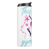 Bouteilles Isothermes Cette Fille Aime La Gymnastique Étoiles Leap (Tourné sur la gauche)