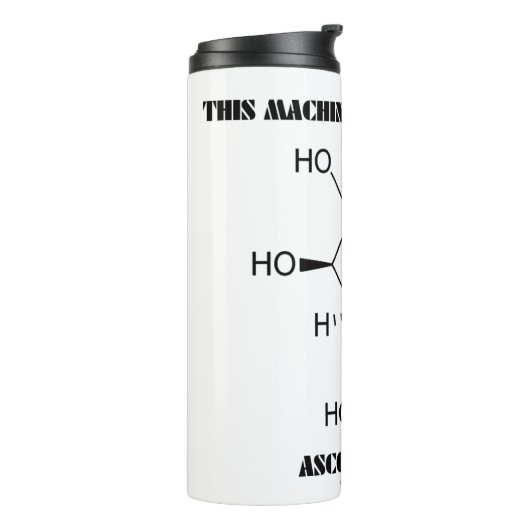 Bouteilles Isothermes Cette Machine Est Alimentée Par Acide Ascorbique ( (Tourné sur la gauche)