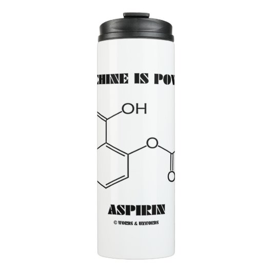 Bouteilles Isothermes Cette Machine Est Alimentée Par La Chimie Aspirine (Devant)