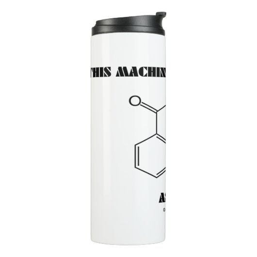 Bouteilles Isothermes Cette Machine Est Alimentée Par La Chimie Aspirine (Tourné sur la gauche)