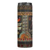 Bouteilles Isothermes Chaîne Étiquette de haricot Vegetable Pays (Dos)