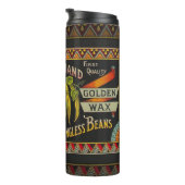 Bouteilles Isothermes Chaîne Étiquette de haricot Vegetable Pays (Tourné sur la droite)