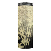 Bouteilles Isothermes Chaîne Hip hop Faux Sparkles Nom monogramme (Dos)