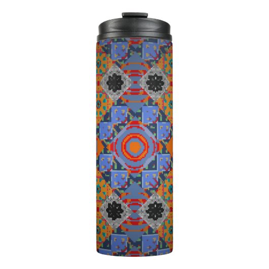 Bouteilles Isothermes Châle de Bandanna, conception de tissu nappe, nec  (Devant)