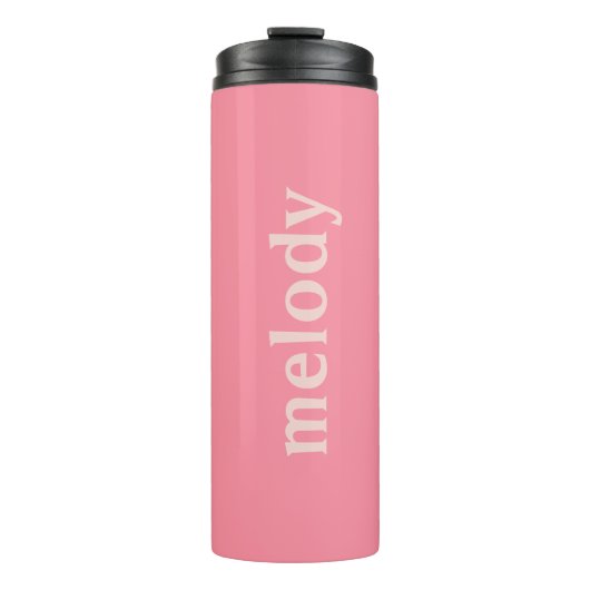 Bouteilles Isothermes Chambre moderne rose nom (Devant)