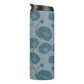 Bouteilles Isothermes Champ de bleus de Poppies (Tourné sur la droite)