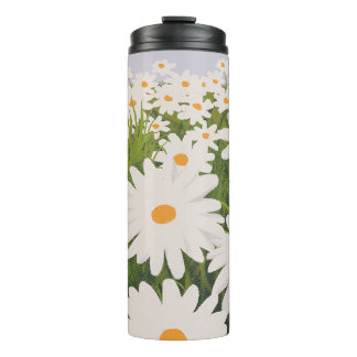 Bouteilles Isothermes Champ de marguerite Thermal Tumbler