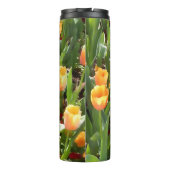 Bouteilles Isothermes Champ de tulipes orange (Dos)