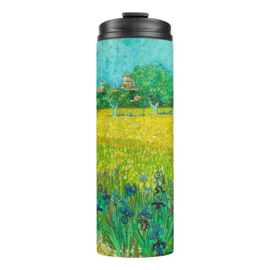 Bouteilles Isothermes Champ Van Gogh avec Irises près d'Arles (Devant)