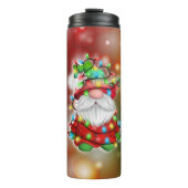 Bouteilles Isothermes Chandail de Noël Gnome Feux Tangle (Devant)