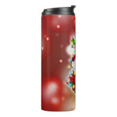 Bouteilles Isothermes Chandail de Noël Gnome Feux Tangle (Tourné sur la gauche)