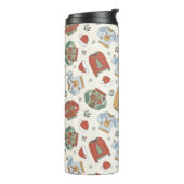 Bouteilles Isothermes Chandails de Noël et Motif Casquette (Tourné sur la gauche)