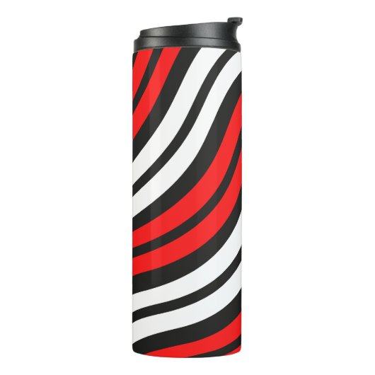 Bouteilles Isothermes Chandycane rouge Mikitez Christmaspattern (Tourné sur la gauche)