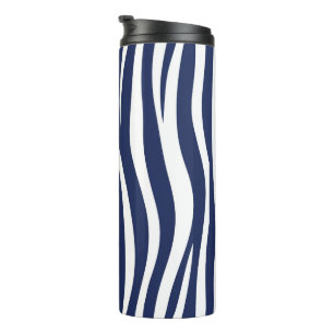 Bouteilles Isothermes Chanson de la marine bleu marine vagues fluides