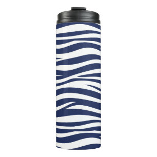 Bouteilles Isothermes Chanson de la marine bleu marine vagues fluides