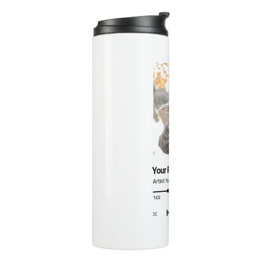 Bouteilles Isothermes Chanson Personnalisée Chanson Favorite Chanson Une (Tourné sur la gauche)