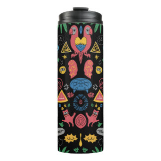 Bouteilles Isothermes Chaotique Doodle Art Shirt - Esquisse Abstraite am