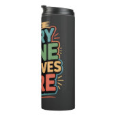 Bouteilles Isothermes Chaque épine Mérite Soins Chiropraticien Citation (Tourné sur la droite)