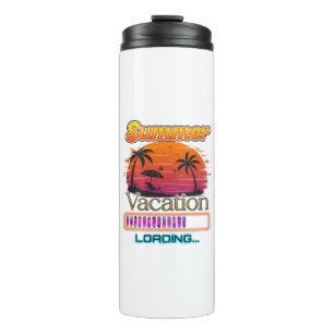 Bouteilles Isothermes Chargement de vacances Plage de coucher de soleil