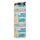 Bouteilles Isothermes Charlie Brown & Sally À La Plage (Tourné sur la gauche)