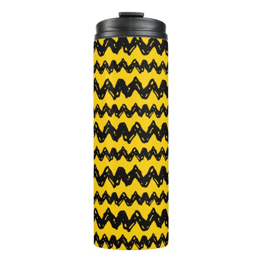 Bouteilles Isothermes Charlie Brown Zig Zag Motif (Devant)