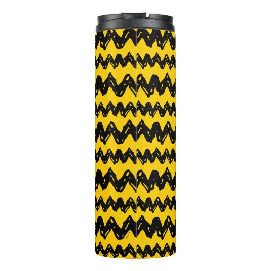 Bouteilles Isothermes Charlie Brown Zig Zag Motif (Dos)