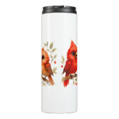 Bouteilles Isothermes Charme Cardinal du Nord (Dos)