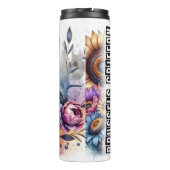 Bouteilles Isothermes Charme floral capricieux de Bruxelles Griffon (Dos)