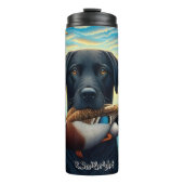Bouteilles Isothermes Chasse au chien avec Canard Majeur (Devant)
