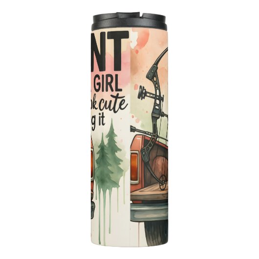 Bouteilles Isothermes Chasse Belle, Style Extérieur (Dos)