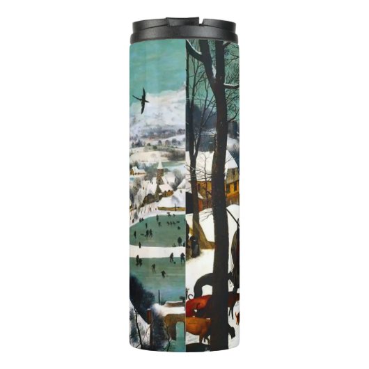 Bouteilles Isothermes Chasseurs dans le paysage de neige Pieter Bruegel (Dos)