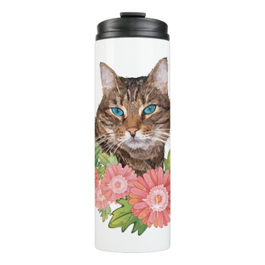 Bouteilles Isothermes chat (Devant)