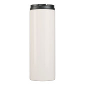 Bouteilles Isothermes Chat blanc-rose mignonne dans une tasse de thé (2) (Dos)