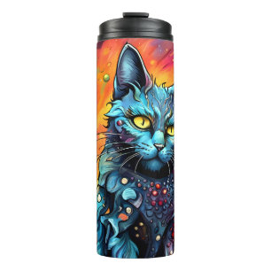 Bouteilles Isothermes Chat bleu I