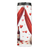 Bouteilles Isothermes Chat bouffant grumeux au vin (Dos)