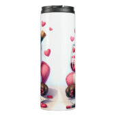 Bouteilles Isothermes Chat bouffant grumeux au vin (Dos)