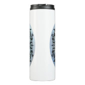 Bouteilles Isothermes Chat Cosmique et Fée de l'Ombre du Matin (Dos)