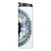 Bouteilles Isothermes Chat Cosmique et Fée de l'Ombre du Matin (Tourné sur la droite)