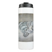 Bouteilles Isothermes Chat couché doux (Devant)