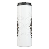 Bouteilles Isothermes Chat de sorcière Halloween Déplaisant Portrait mig (Dos)