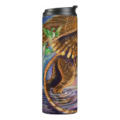 Bouteilles Isothermes Chat de vol de chasseur de crépuscule (Tourné sur la gauche)