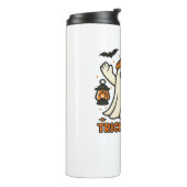 Bouteilles Isothermes Chat d'Halloween mignonne en costume Citrouille Cl (Tourné sur la gauche)